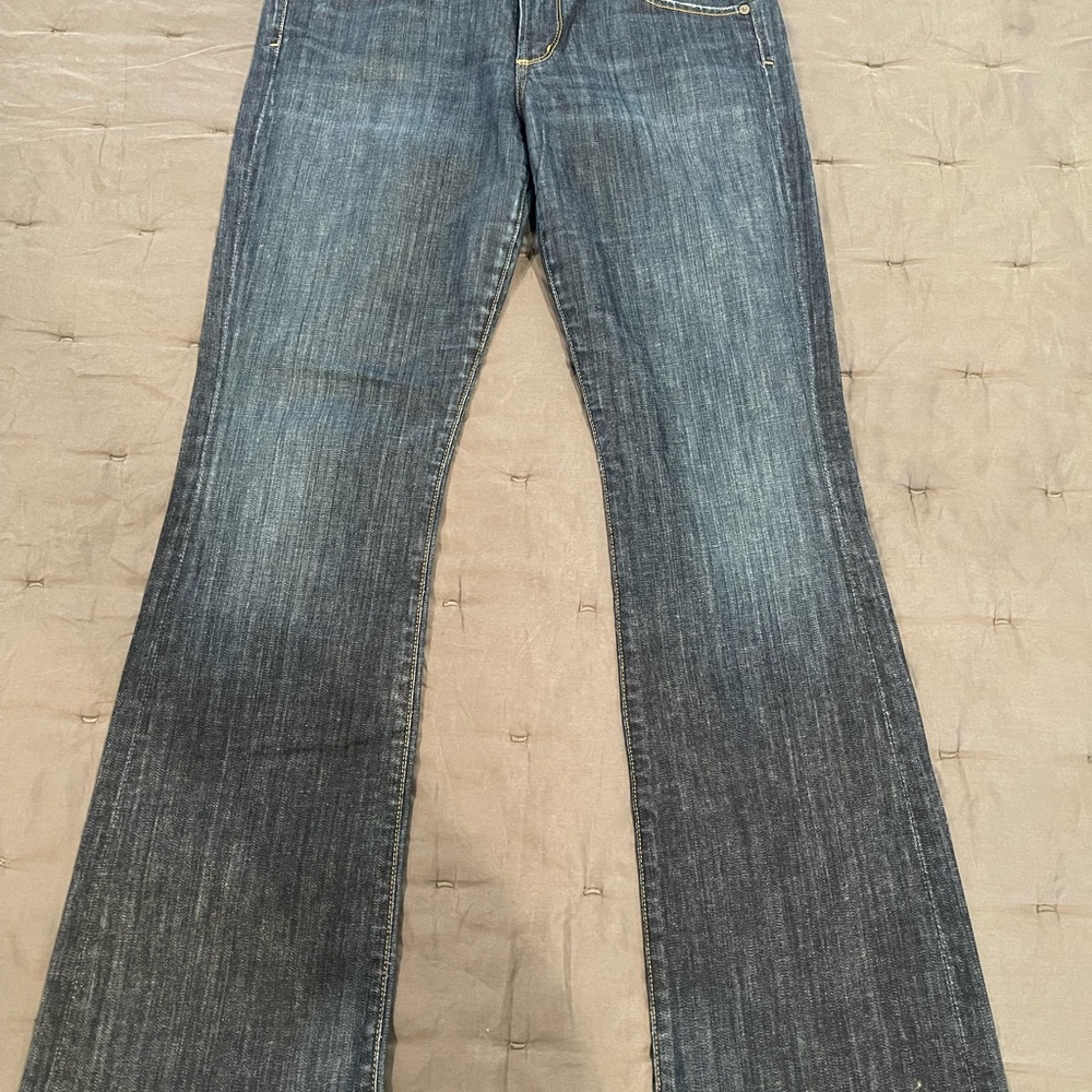 Citizens Of Humanity Dark Blue Flare Jeans